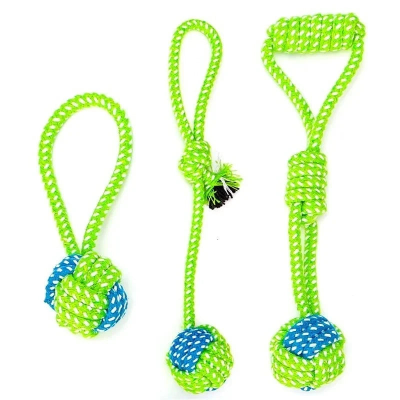 Brinquedo de corda para cachorro, fortalece musculo do pescoço e da mordida.
